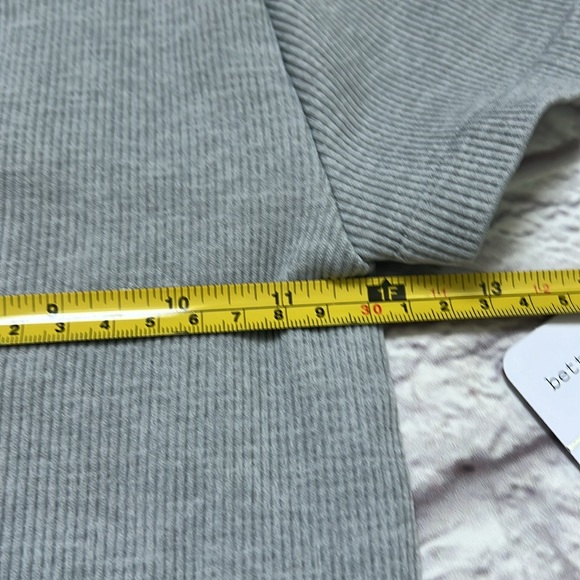 Grey stretch Tshirt top better together - Picture 4 of 5